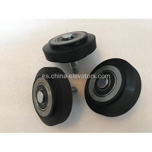 Rodillo guía de 100 mm con eje excéntrico M16 para thyssenkrupp elevadores